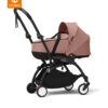 Stokke® YOYO³ kolica s košarom za novorođenče - crna šasija