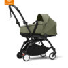 Stokke® YOYO³ kolica s košarom za novorođenče - crna šasija