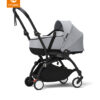 Stokke® YOYO³ kolica s košarom za novorođenče - crna šasija