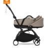 Stokke® YOYO³ kolica s košarom za novorođenče – bijela šasija