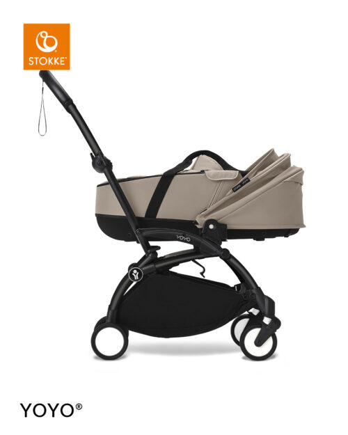Stokke® YOYO³ kolica s košarom za novorođenče – bijela šasija