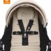 Stokke® YOYO³ Bonpoint kolica s mekanim košarom za novorođenče - crna šasija