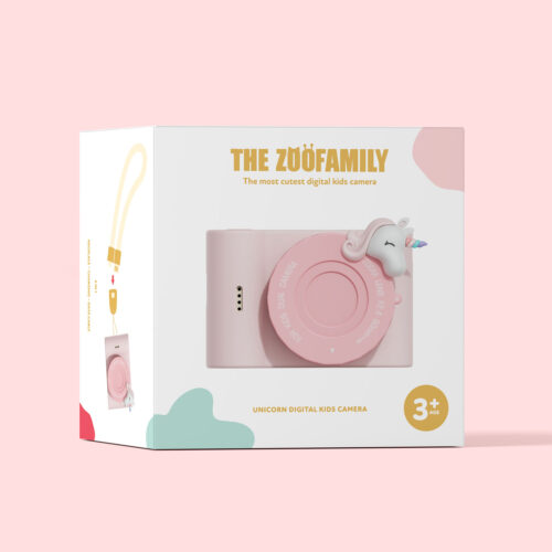 Zoofamily_urbanzoo_unicorn_packaging Dječji fotoaparat Urban Zoo Jednorog