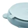 Liewood silikonski tanjurići Sea blue/Whale blue