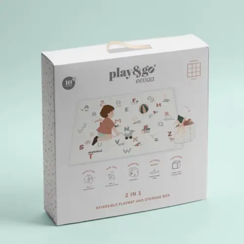 Play&Go Podloga za igru/puzzle - Abeceda (180 x 180 cm)