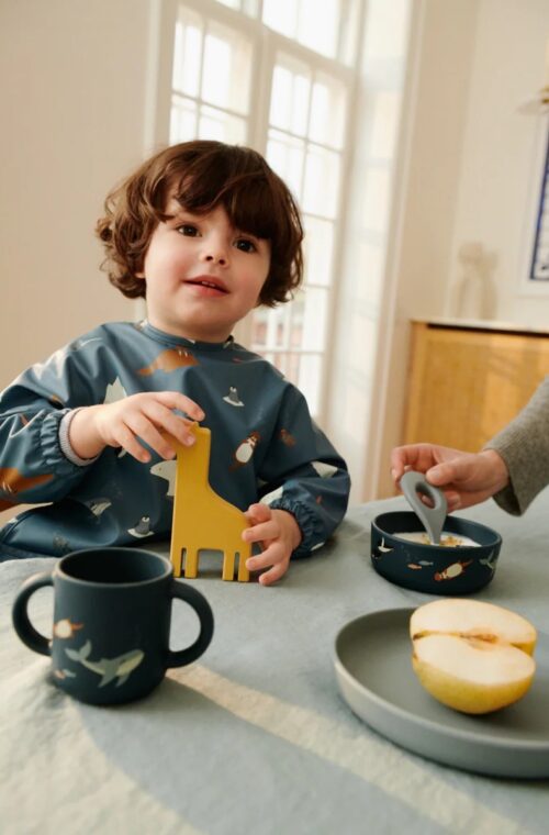 Liewood set za jelo Arctic Sea