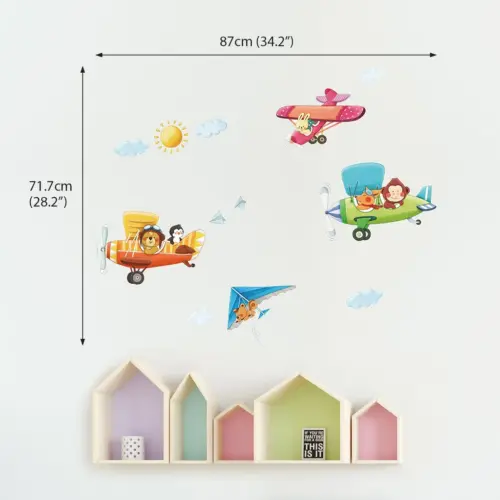 avioni2 Decowall Životinje u avionima