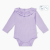 Baby MORI bodi dugih rukava-Lilac