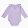 Baby MORI bodi dugih rukava-Lilac