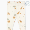 Baby MORI hlačice-Žirafa print