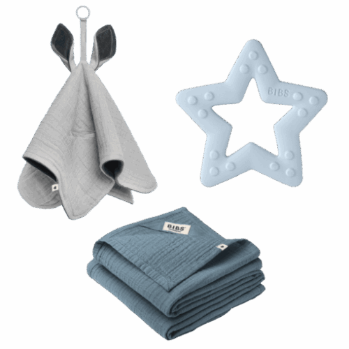 BIBS pokon set Baby Blue