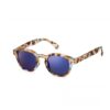 Sun Junior #C Blue Tortoise Soft Blue Mirror Lenses