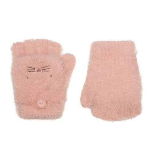 cat-fluffy-gloves Rockahula rukavice Clara