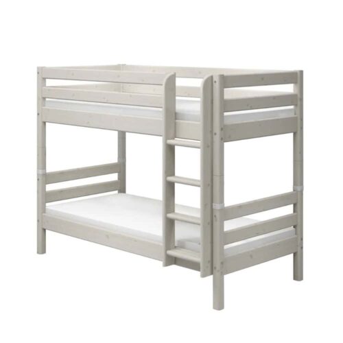 FLEXA CLASSIC Krevet na kat s ravnim ljestvama