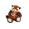 Doudou Plišana igračka Crvena panda s mladuncem- 25 cm