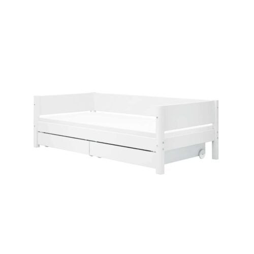 FLEXA WHITE Daybed s dvije ladice