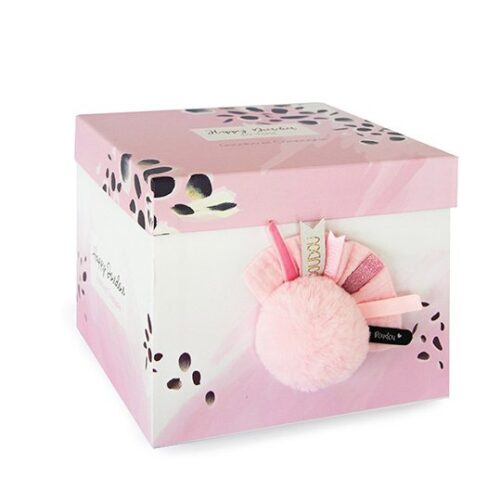 Doudou Happy Blush zec sa pomponom 25cm