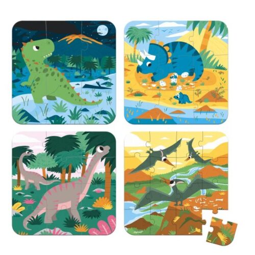 Janod Puzzle Dinosauri