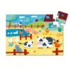 Djeco puzzle-Krave na farmi