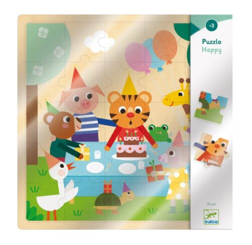 Djeco drvene puzzle rođendanska zabava