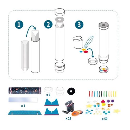 Djeco kreativni set kaleidoskop Svemir