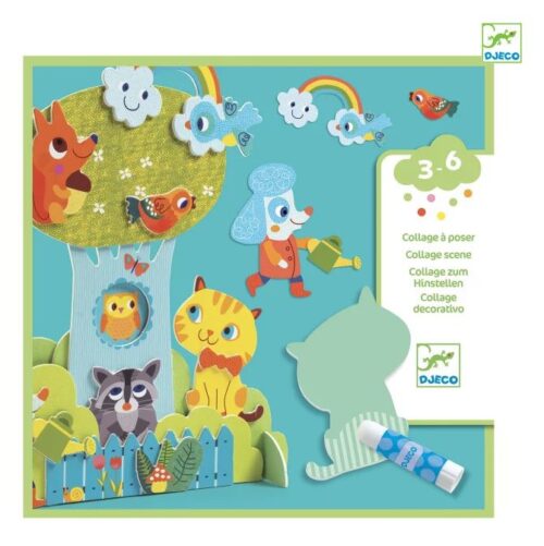 Kolaž za najmlađe - Prijatelji u vrtu