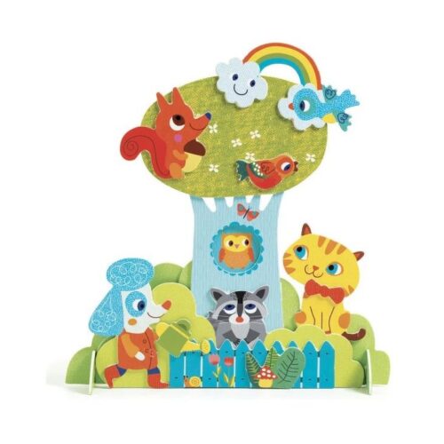 Kolaž za najmlađe - Prijatelji u vrtu