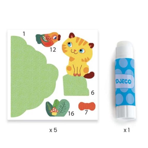 Kolaž za najmlađe - Prijatelji u vrtu