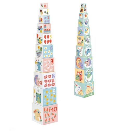 Djeco Piramida za slaganje BabyBloki