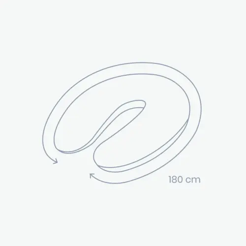 Doomoo Jastuk za trudnice Buddy-Spring Pink