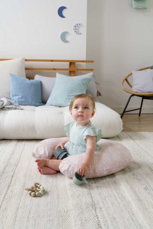 Doomoo jastuk za dojenje Softy Misty Pink