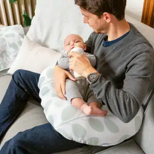 Doomoo Jastuk za dojenje Softy-Leaves Aqua Green