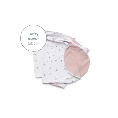 Doomoo Softy navlaka Flower pink