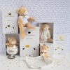 Doudou Plišana igračka Medo s Mazilicom - Little King Bear