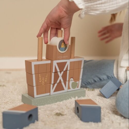 Little Dutch Drvena slagalica Little Farm