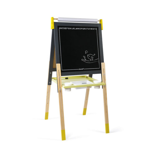 grey-yellow-blackboard-1 Janod podna ploča za pisanje