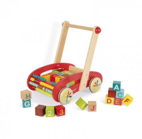 Janod guralica s kockama ABC