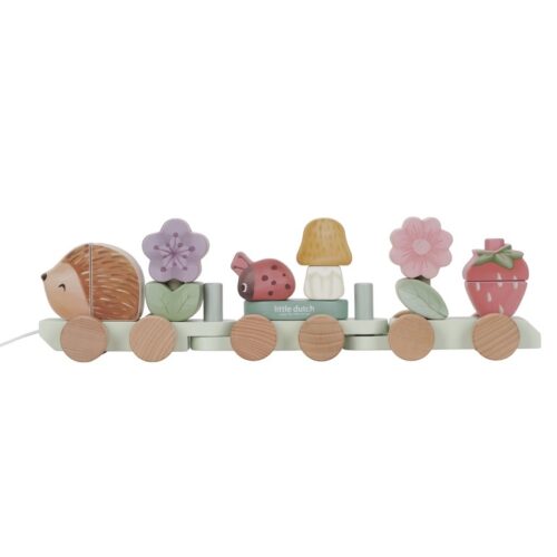 Little Dutch Drveni vlakić Ježić Fairy Garden