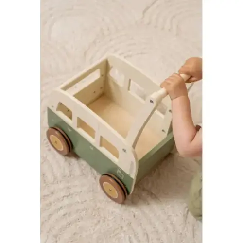 Little Dutch Drveni Vintage Walker Wagon