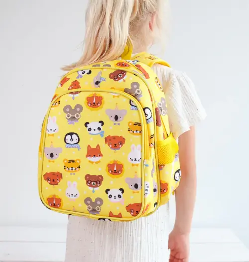 i-19 A Little Lovely Company ruksak sa termo izoliranim džepom Animal Friends