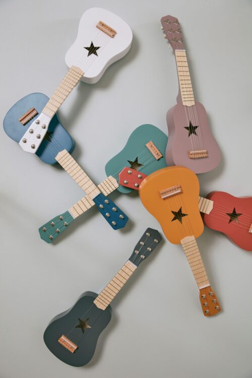 i-2 Kid's Concept - Drvena gitara Plava