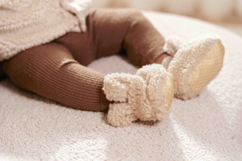i-28 Little Dutch Teddy dječje papuče Bunny 3-9 mjeseci