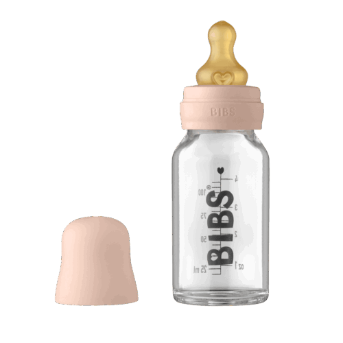Bibs staklena bočica set-Dusky Lilac 110ml
