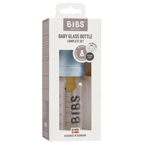 i-5 Bibs staklena bočica-Baby Blue 110ml