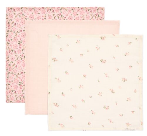 i-69 Little Dutch krpice za lice muslin 3kom Fairy Garden