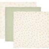 Little Dutch krpice za lice muslin 3kom Blueberry Leaves & Sage