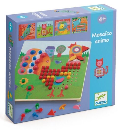 Djeco Igra mozaik - Životinje