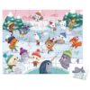 janod-otroski-puzzli-snow-party-j02662-001 Puzzle Snježna zabava