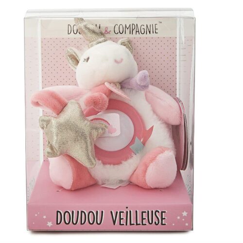 Doudou Plišani Jednorg s Noćnim Svjetlom