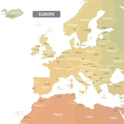 kart1 Decowall Karta svijeta